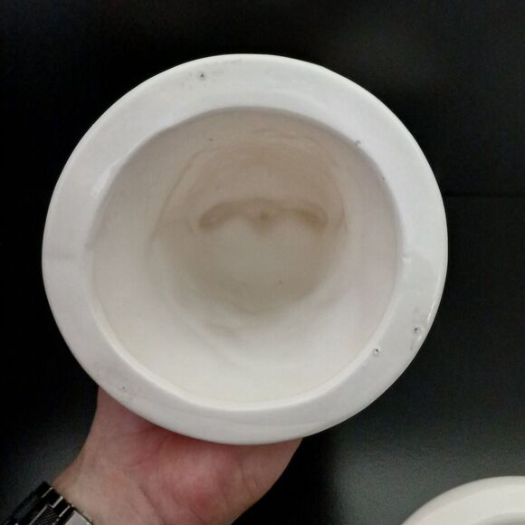 Holiday Bell 9" Candy Dish Vintage 1970's Christmas Ceramic Seasons Greetings - Picture 14 of 14